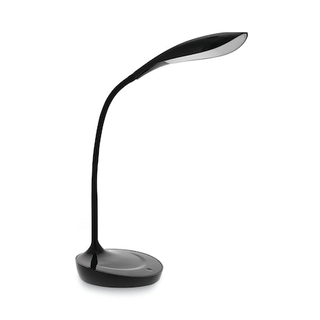 Bostitch Konnect Gooseneck Desk Lamp, Black KTVLED1502-BLK